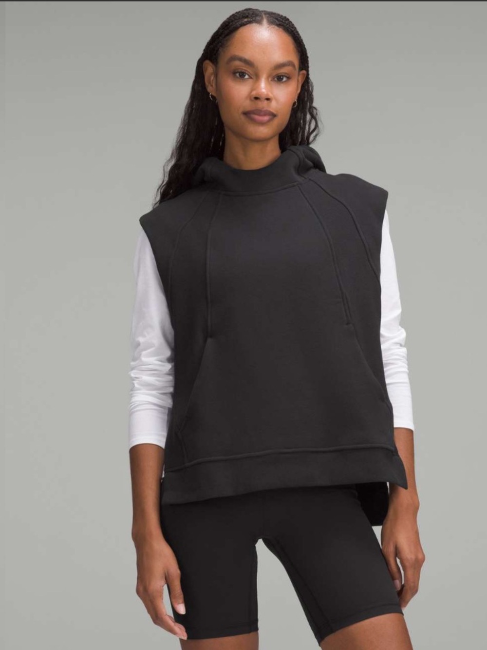 Lululemon • Scuba Pullover Sleeveless
Hoodie • Size XS/S